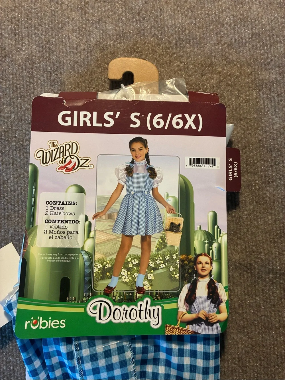 Rubies The Wizard of Oz Dorothy Costume Dress